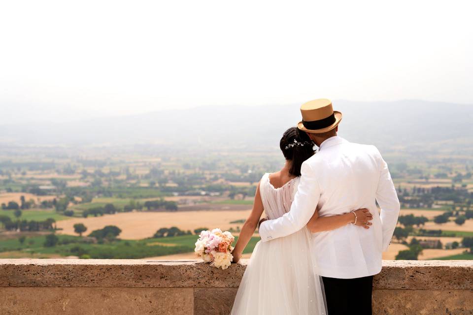 Hug in Assisi