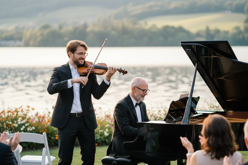 Violinista e Pianista - Duo Lake Love
