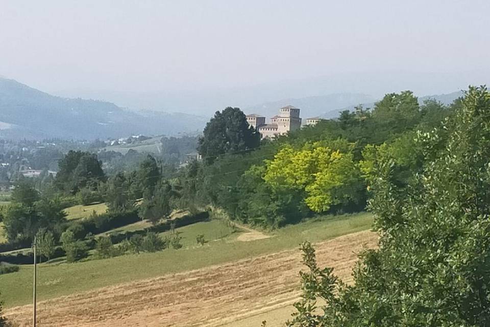 Vista del Castello di Torrechi