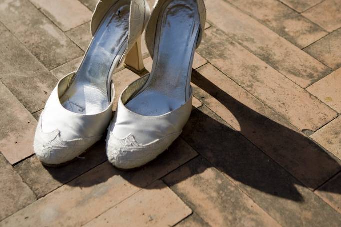 Scarpe della sposa