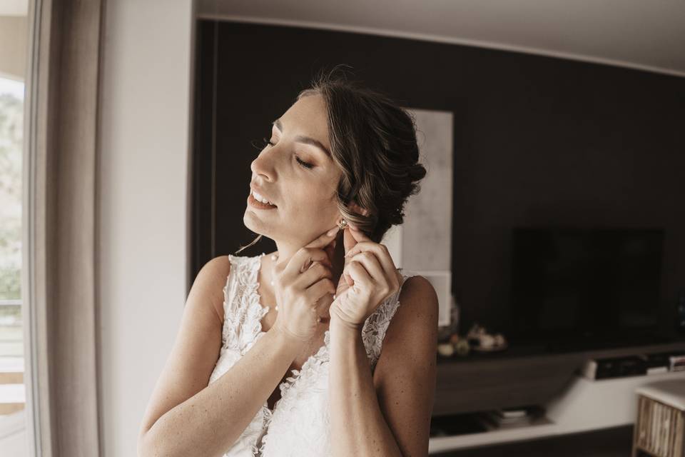 Preparazione sposa