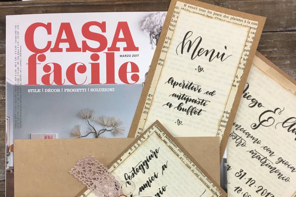 Handlettering for CasaFacile