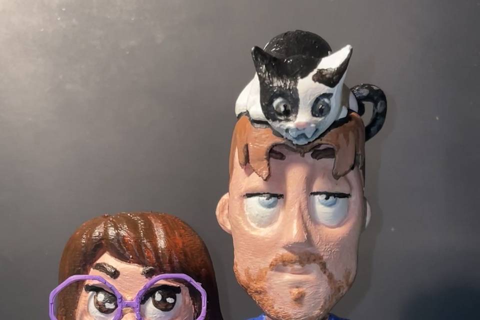 Modellino 3D per gli sposi!