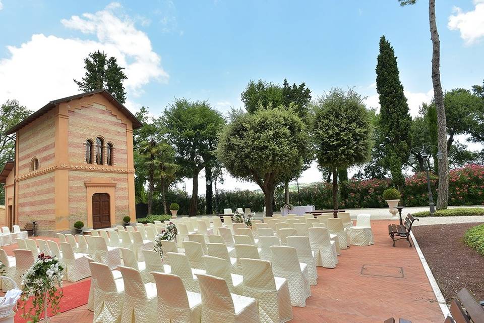 Matrimonio in villa