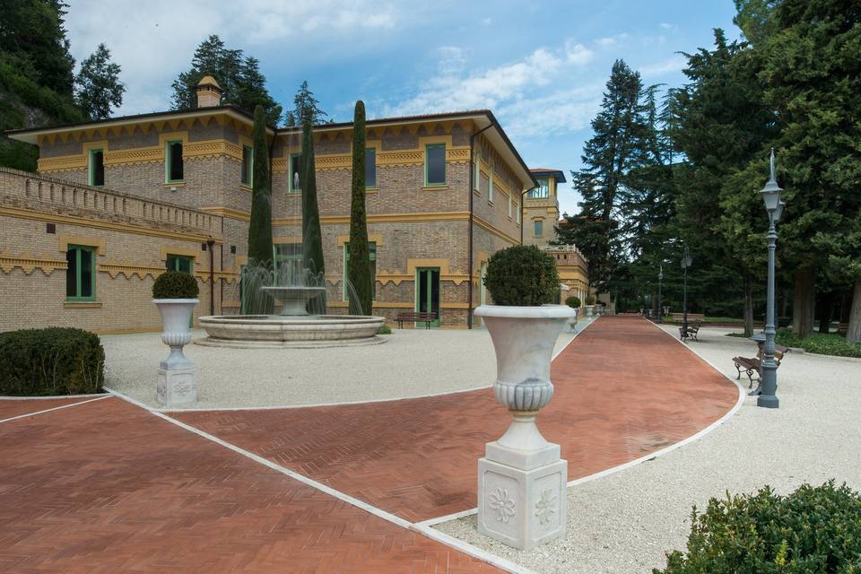 Ingresso della Villa