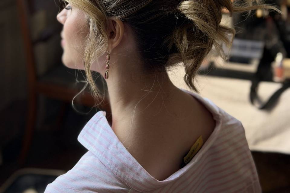 bridal hair