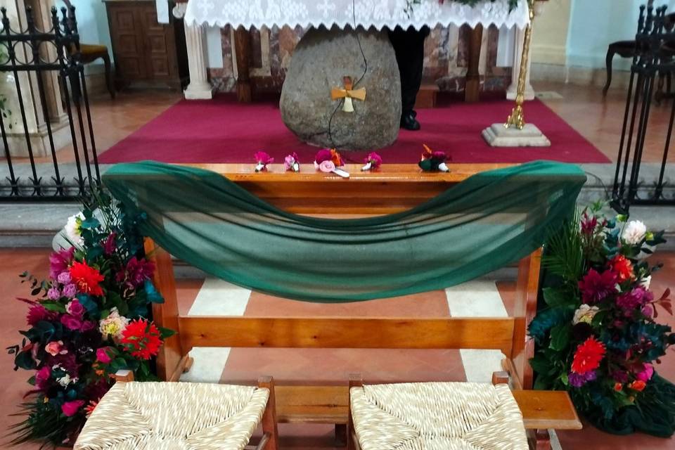 Allestimento chiesa