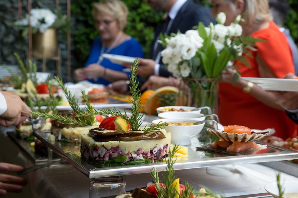 Buffet degli antipasti