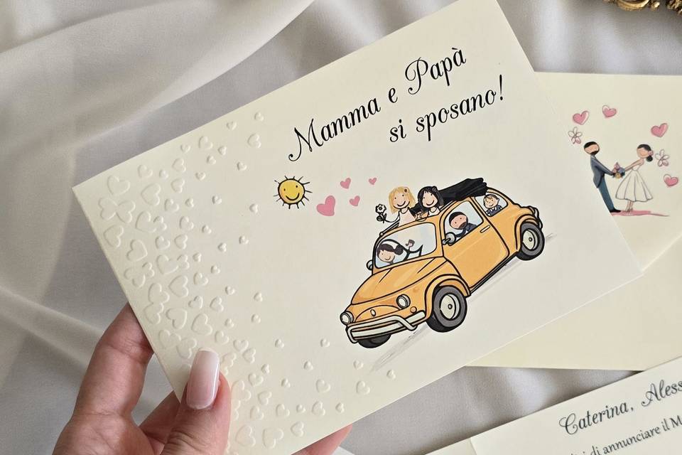 Partecipazione maggiolino pers