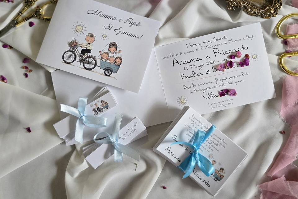 Mamma e papà si sposano