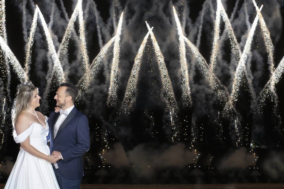 Matrimonio- Fuochi d'artificio