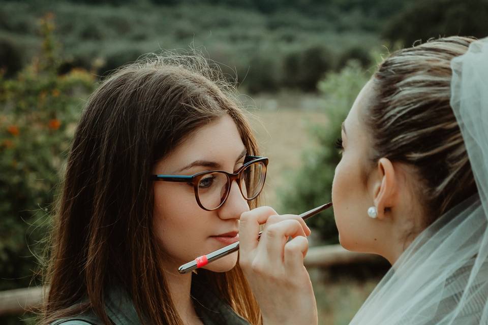 Make up sposa.