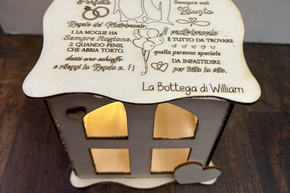 Lanterna 25esimo matrimonio
