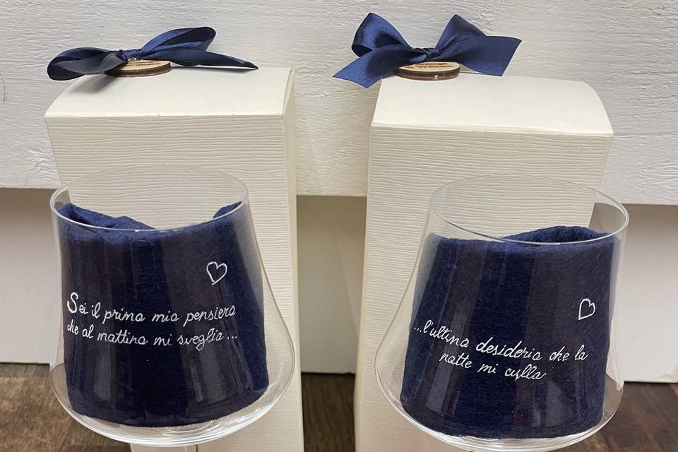 Calici sposi personalizzati
