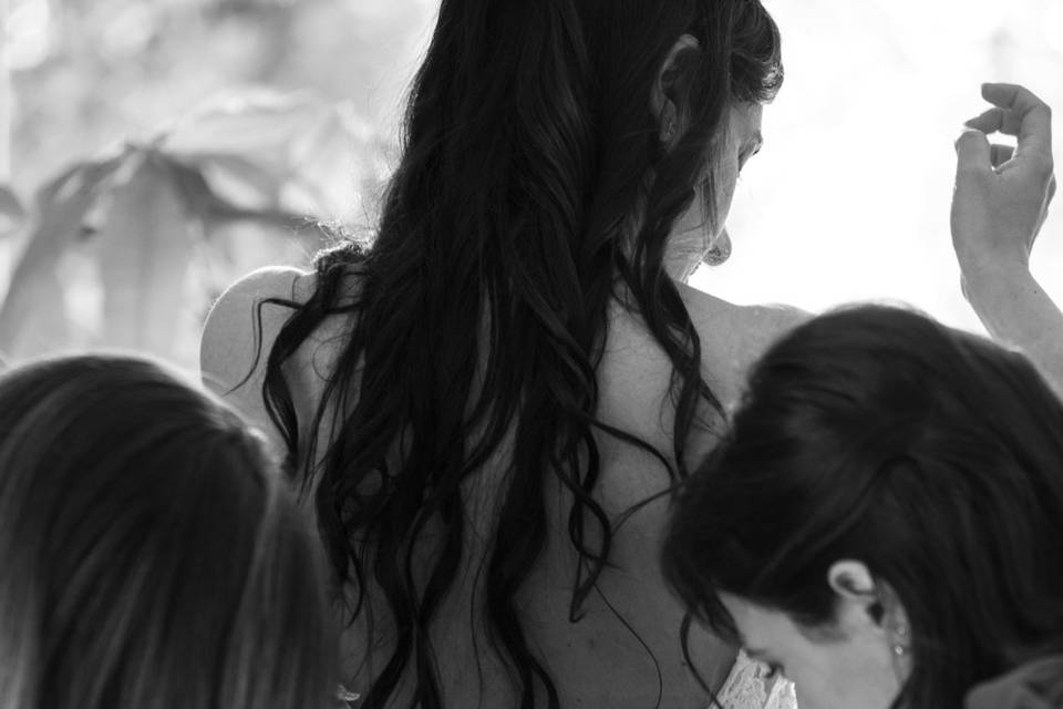 Preparazione sposa