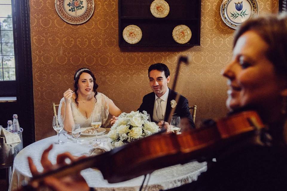 Arpa violino e soprano