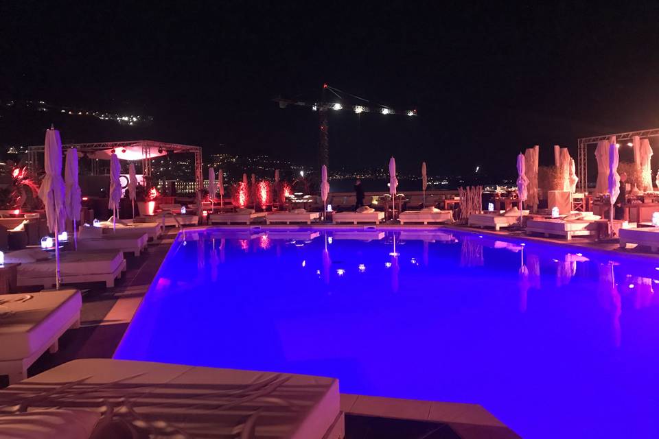 Audio Luci terrazza piscina