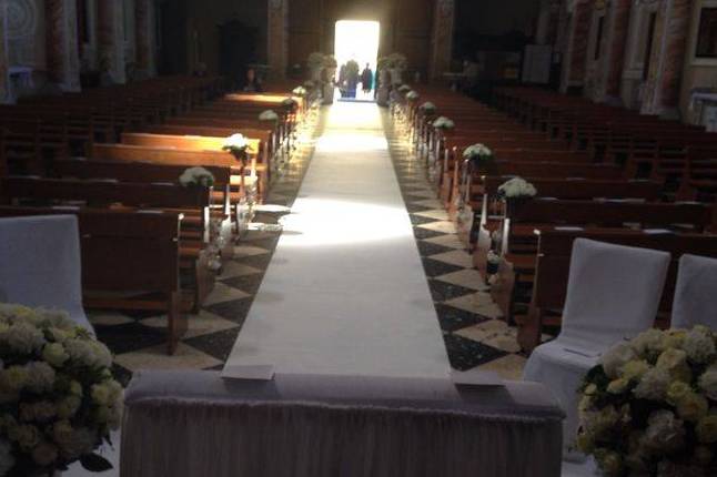 Decorazione della chiesa