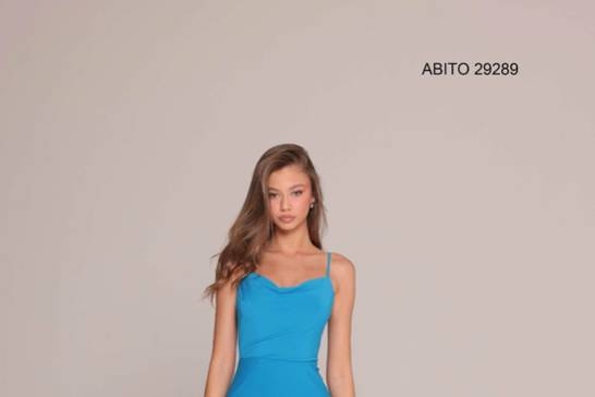 Abito da Cerimonia turchese