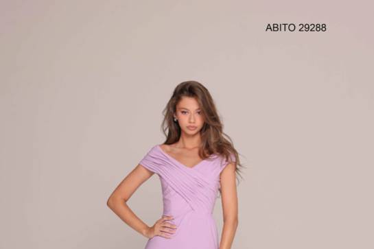 Abito da Cerimonia lilla