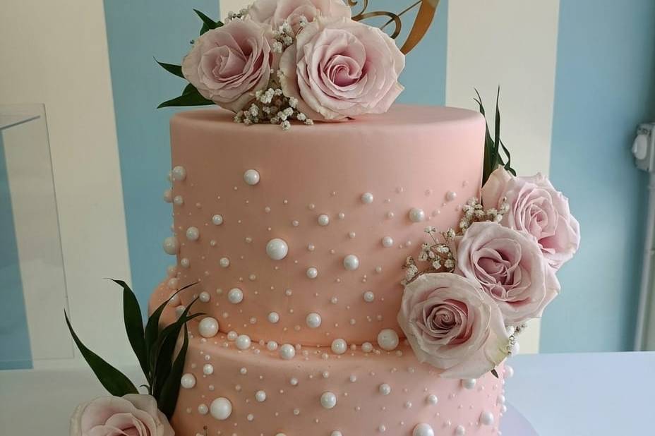 Torta nuziale scenografica