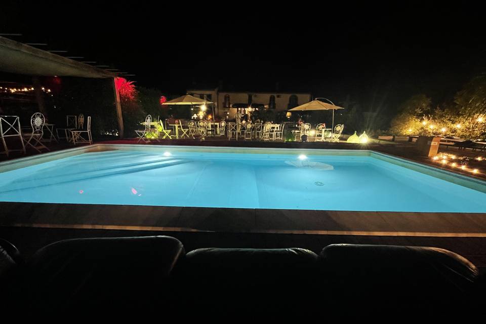 Pool By night