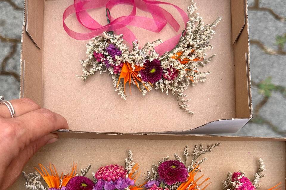 Bouttoniere e Corsage