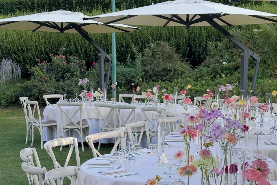 Allestimento tavoli