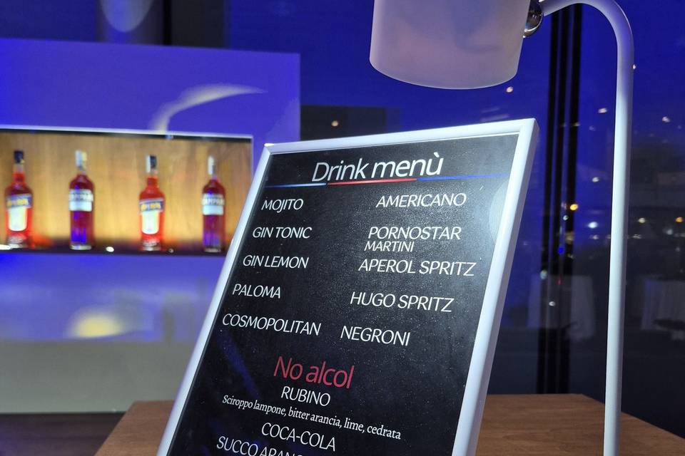 Drink list su misura