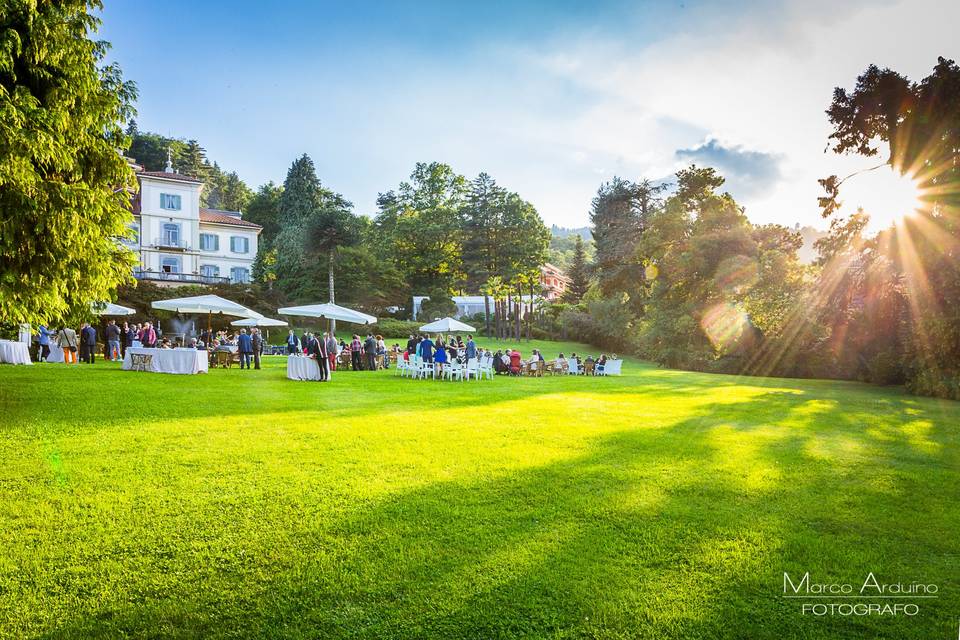 Matrimonio villa muggia Stresa