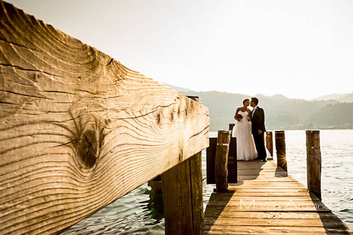Wedding lake Orta
