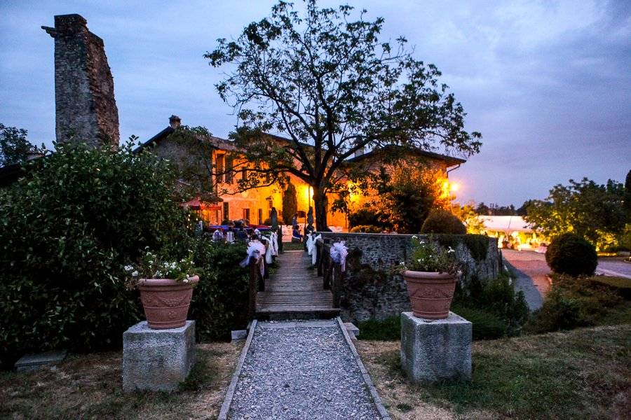 Castello di Cernusco by night