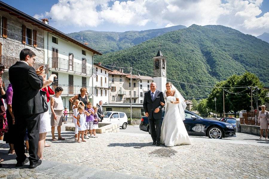 Arrivo della sposa