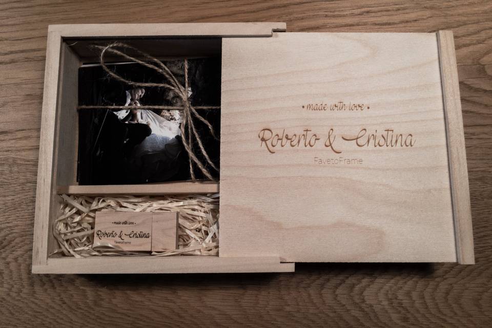 Wedding usb box