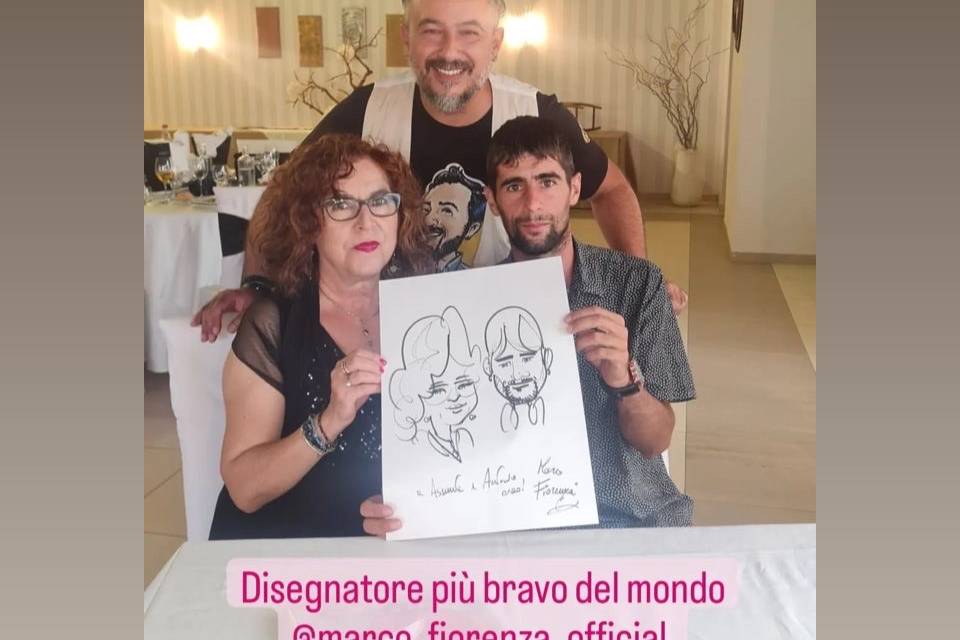 Marco Fiorenza  Caricaturista Ritrattista