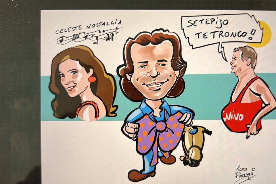 Marco Fiorenza  Caricaturista Ritrattista