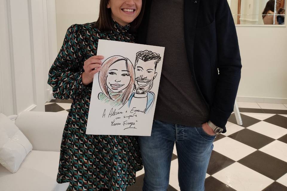 Marco Fiorenza  Caricaturista Ritrattista