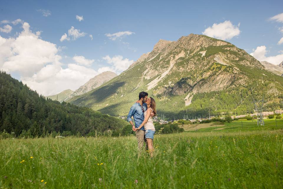 Engagement in Bormio