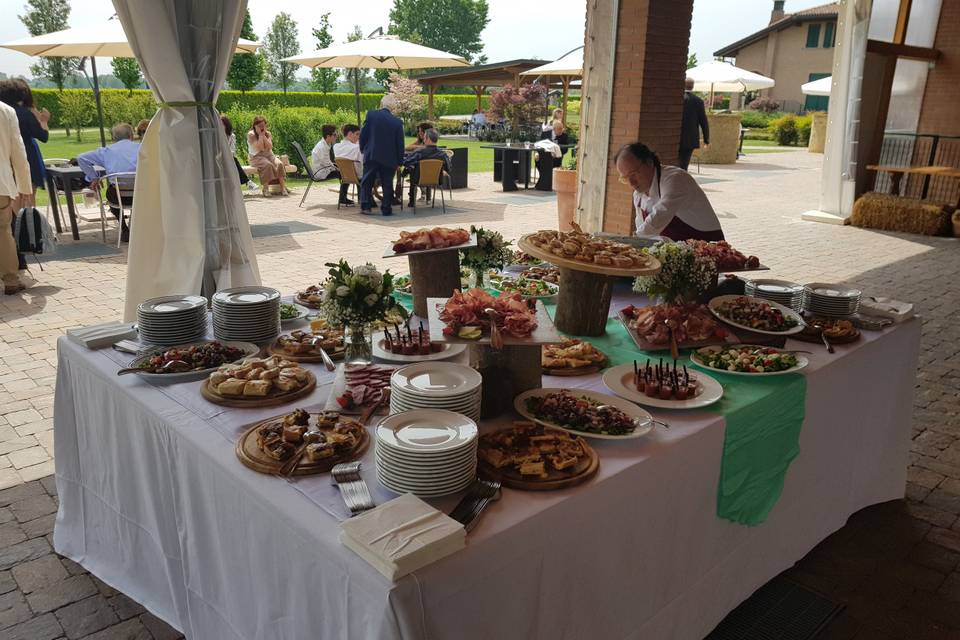 Buffet di benvenuto