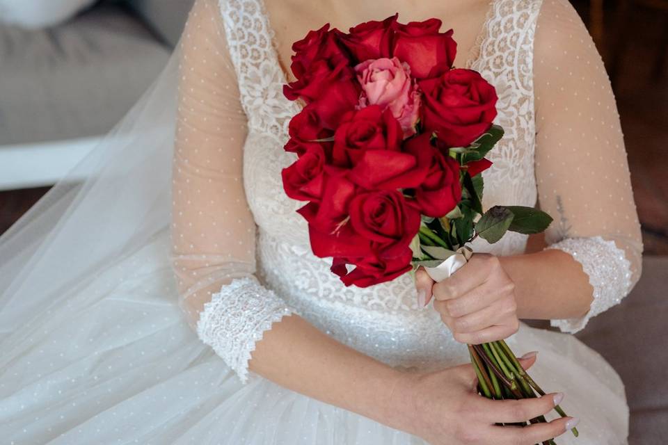 Silvia sposa d’inverno