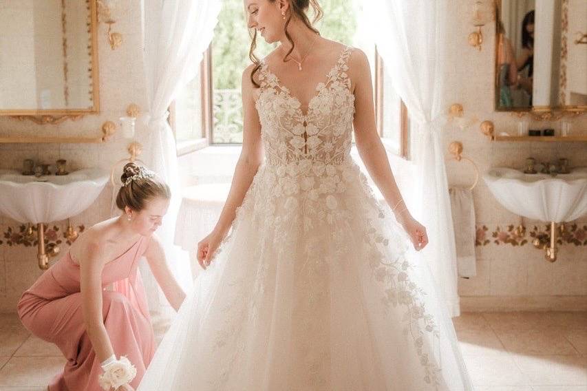 Trucco acconciatura sposa