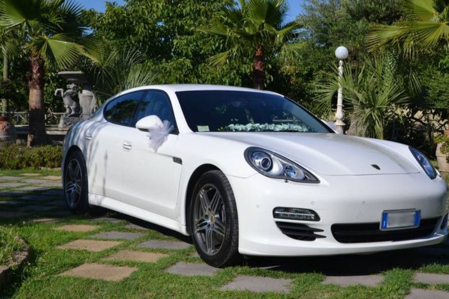 Porsche bianca
