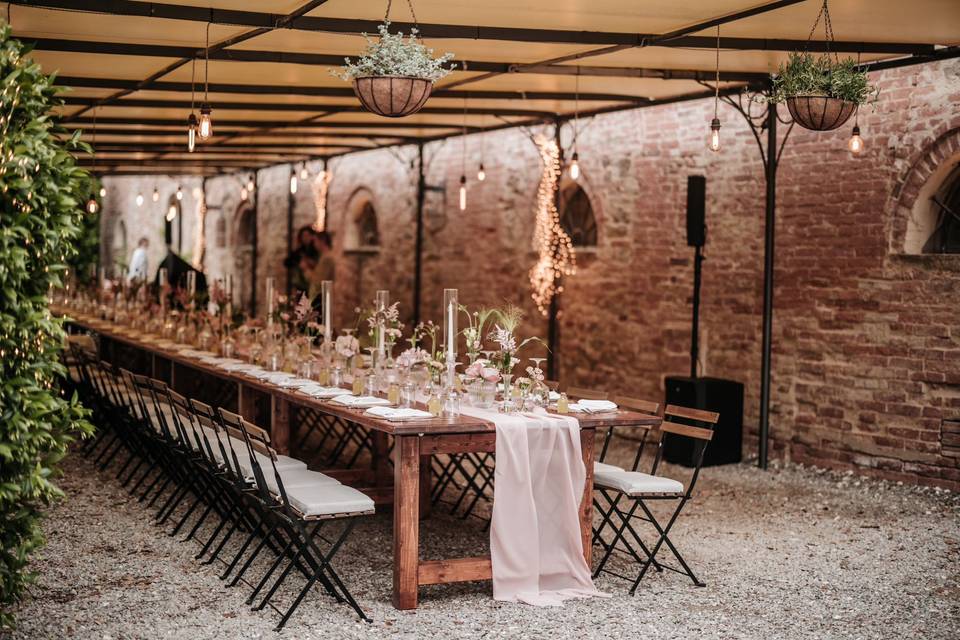 Decorazione con Vasetti in vet