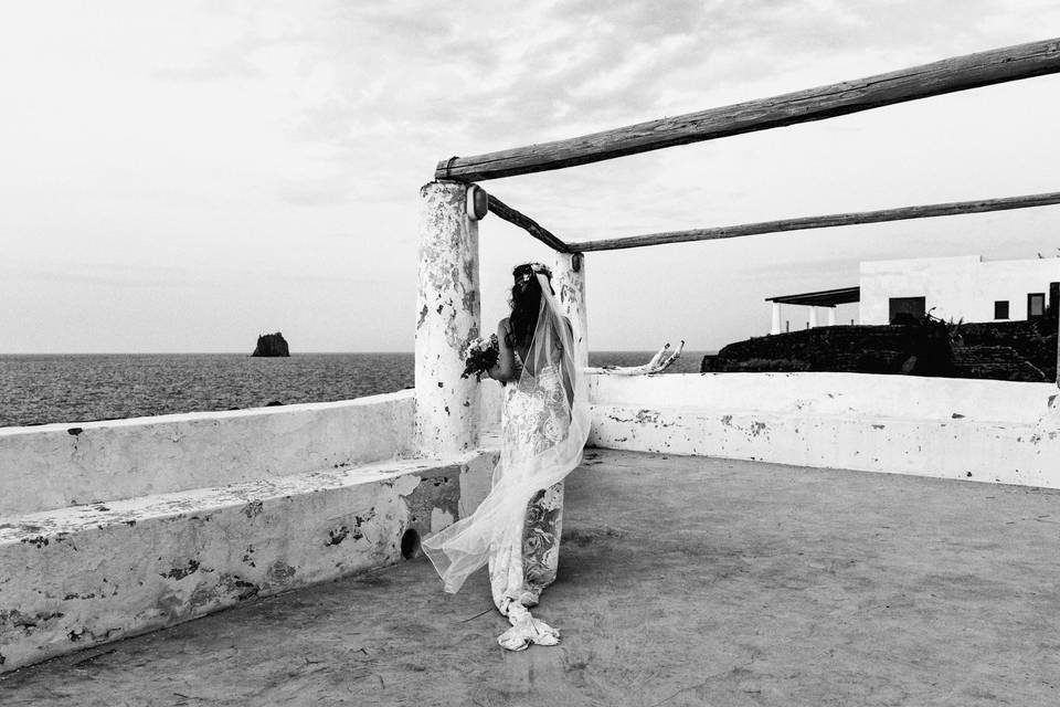 Wedding in Stromboli island