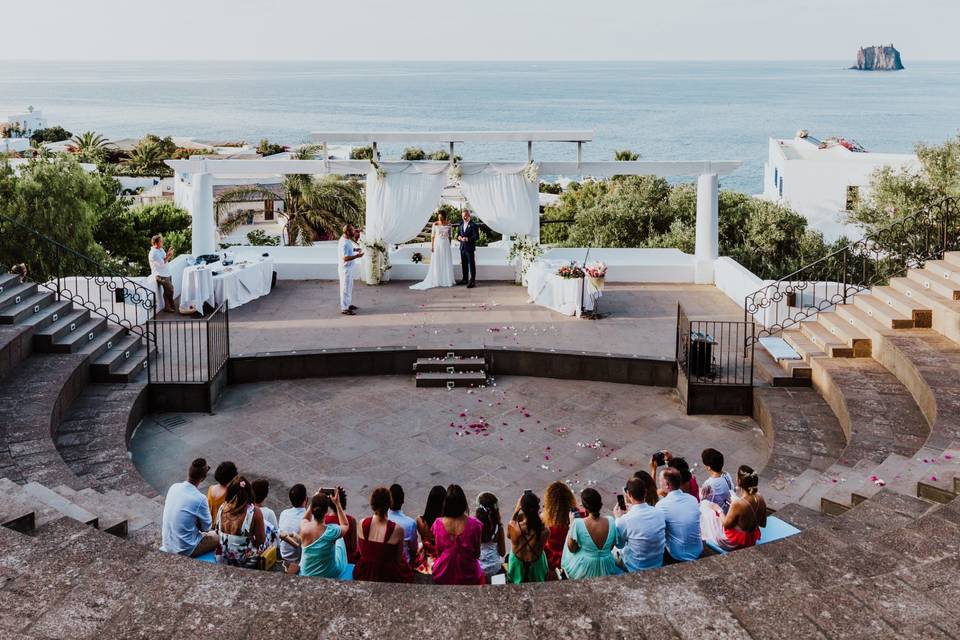 Wedding in Stromboli island
