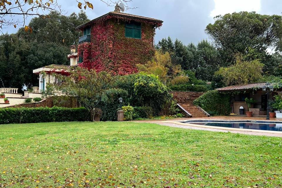Vista piscina