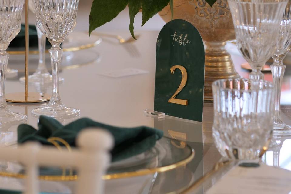 Wedding Day, Green Modern