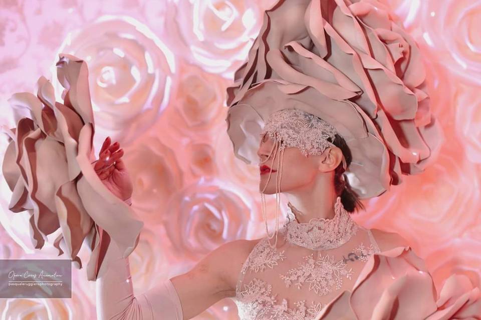 Glamour style - flowers