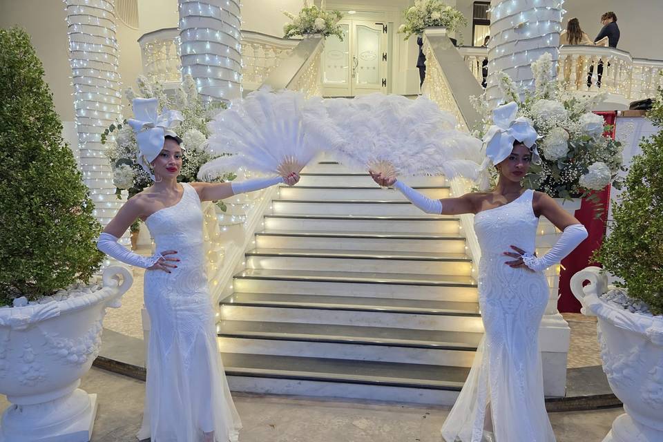Glamour style   white