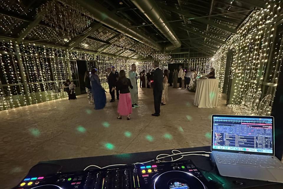 L’inizio del party